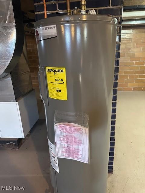 1119 Abbey Pl, Zanesville, OH 43701 - utilities with electric water heater