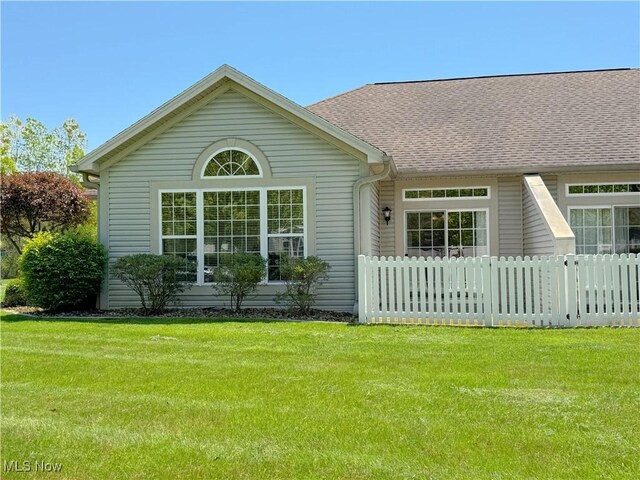 20 Hunters Woods Blvd Unit A, Canfield, OH 44406 - back of house with a shingled roof