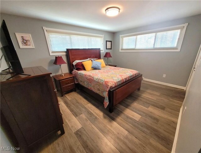 145 Maplewood Ave, Rittman, OH 44270 - bedroom featuring baseboards and wood finished floors