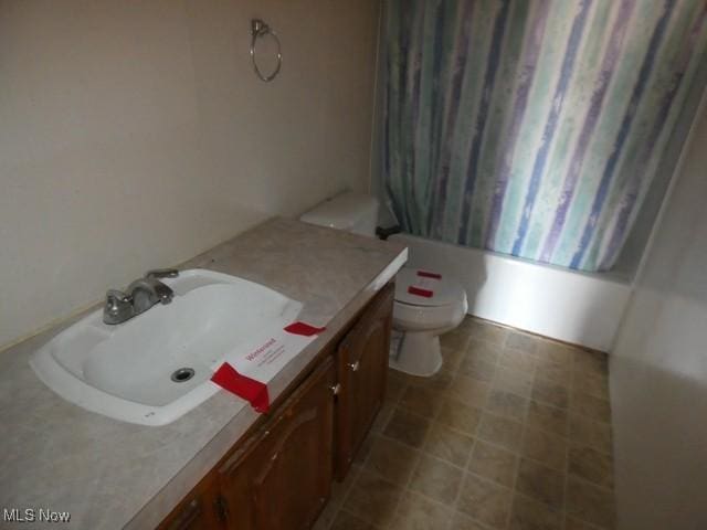 11380 Valley Dr, The Plains, OH 45780 - bathroom with toilet and vanity