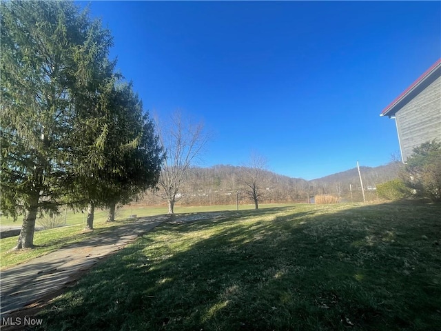 1984 Hebron Rd, Saint Marys, WV 26170 - view of grassy yard with a mountain view