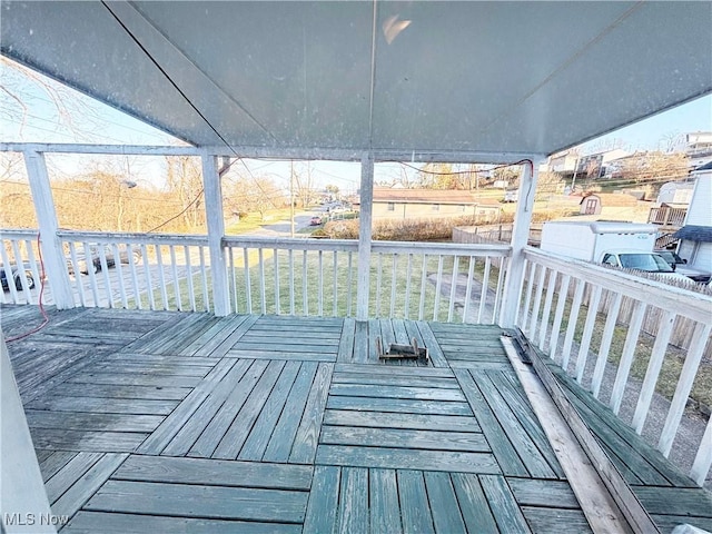 view of deck