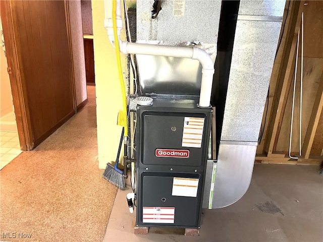 utilities featuring heating unit