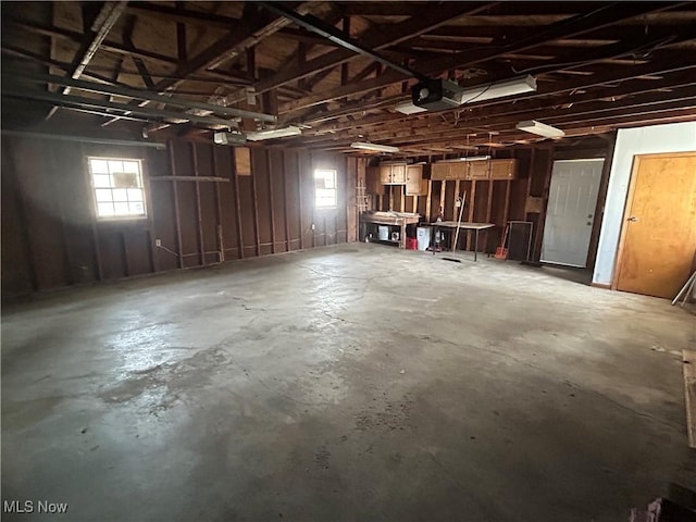 16535 State Route 60 S, Dresden, OH 43821 - garage featuring a garage door opener
