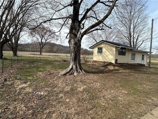 16535 State Route 60 S, Dresden, OH 43821 - view of yard with fence