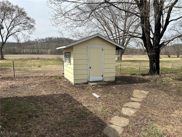 16535 State Route 60 S, Dresden, OH 43821 - view of shed with fence