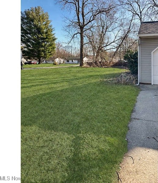 view of yard