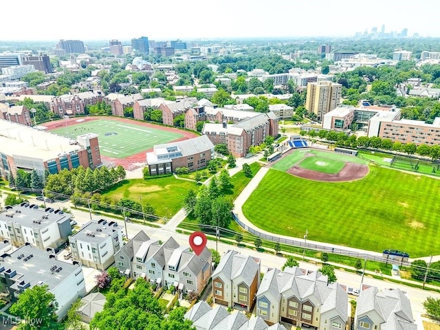 1581 E 118th St, Cleveland, OH 44106 - aerial view featuring a city view