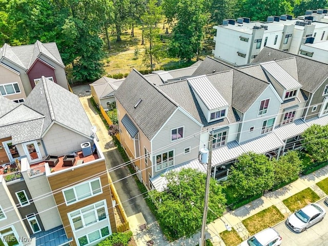 1581 E 118th St, Cleveland, OH 44106 - drone / aerial view featuring a residential view