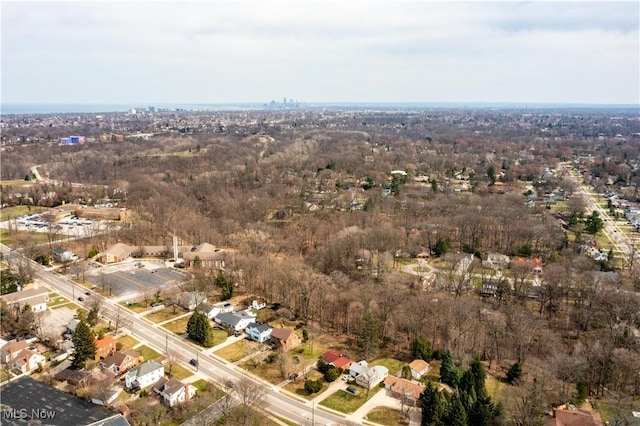 aerial view