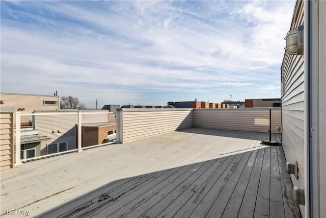 1228 W 74th St, Cleveland, OH 44102 - view of wooden deck