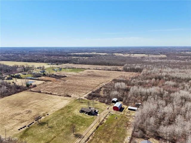 1525 Old Kyle Rd, Dorset, OH 44032 - bird's eye view featuring a rural view
