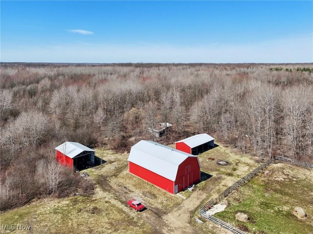 1525 Old Kyle Rd, Dorset, OH 44032 - bird's eye view featuring a rural view