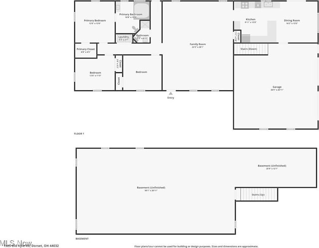 1525 Old Kyle Rd, Dorset, OH 44032 - view of layout