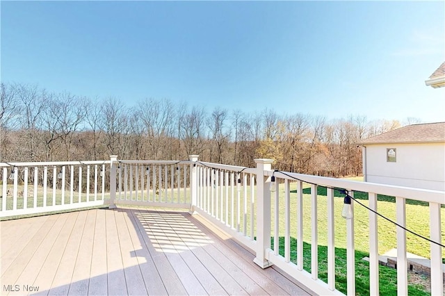 view of deck