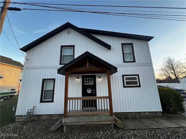 2326 Canfield Rd, Akron, OH 44312 - view of modern inspired farmhouse