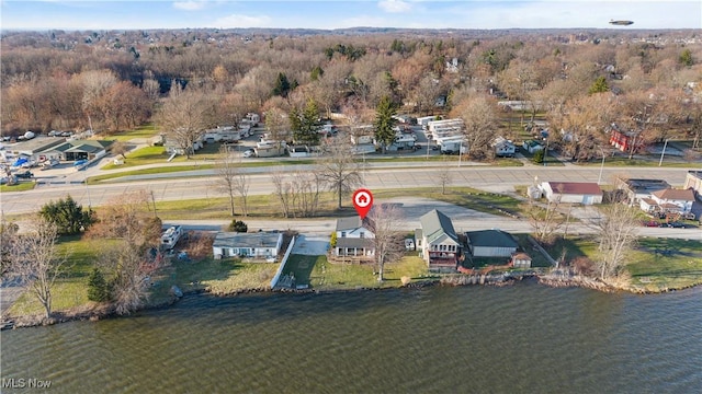 2326 Canfield Rd, Akron, OH 44312 - bird's eye view with a water view