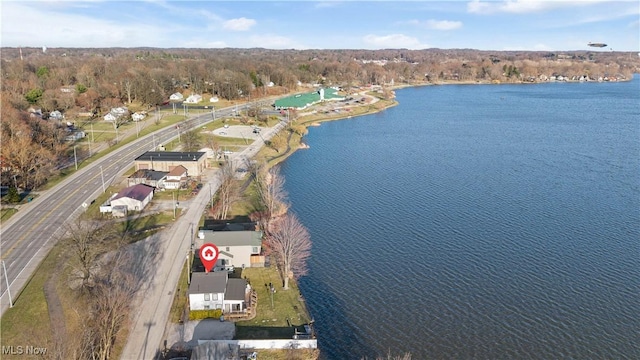 2326 Canfield Rd, Akron, OH 44312 - birds eye view of property with a water view
