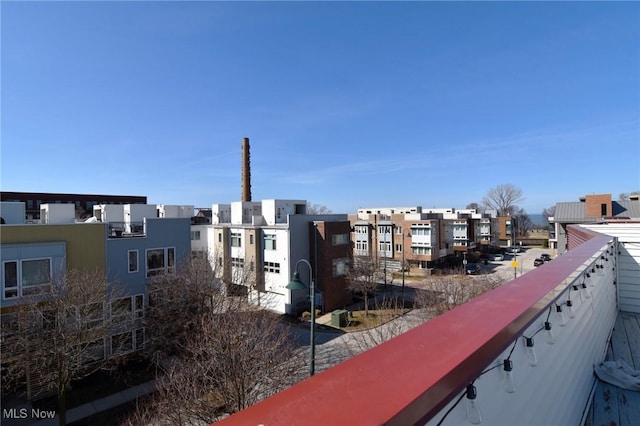 1261 W 74, Cleveland, OH 44102 - balcony featuring a residential view