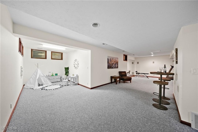 4100 Chagrin River Rd, Moreland Hills, OH 44022 - game room featuring carpet floors and baseboards