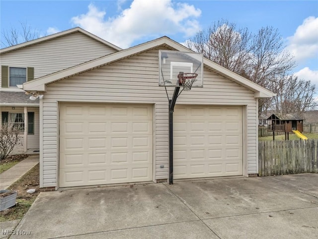 9620 Bimeler St NE, Bolivar, OH 44612 - garage with fence