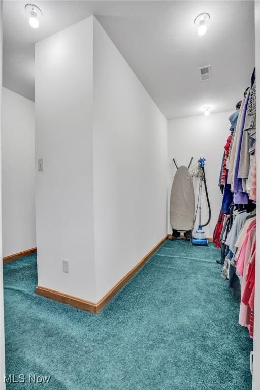 9620 Bimeler St NE, Bolivar, OH 44612 - spacious closet with visible vents and carpet