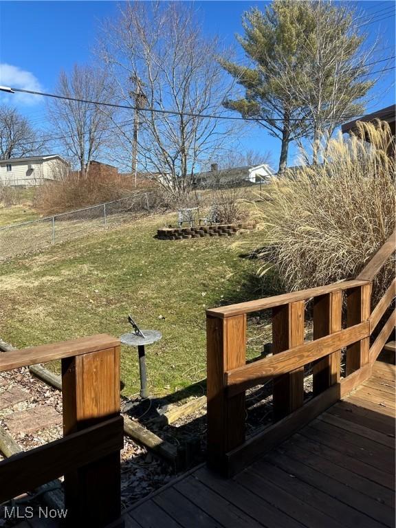 167 Andover Rd, Woodsfield, OH 43793 - view of wooden terrace