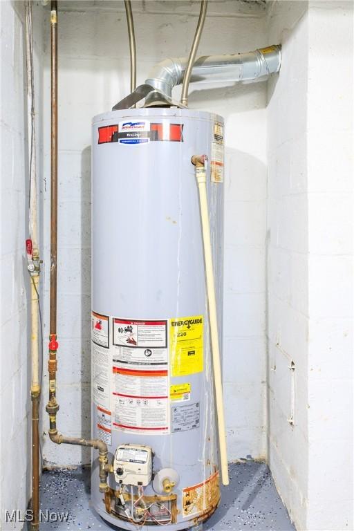 15921 Cloverside Ave, Cleveland, OH 44128 - utilities with gas water heater