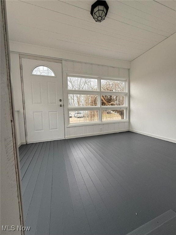 163 The Brooklands, Akron, OH 44305 - foyer entrance with healthy amount of natural light, dark wood-type flooring, and baseboards