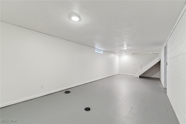 6372 Tanglewood Ln, Seven Hills, OH 44131 - finished below grade area with stairs
