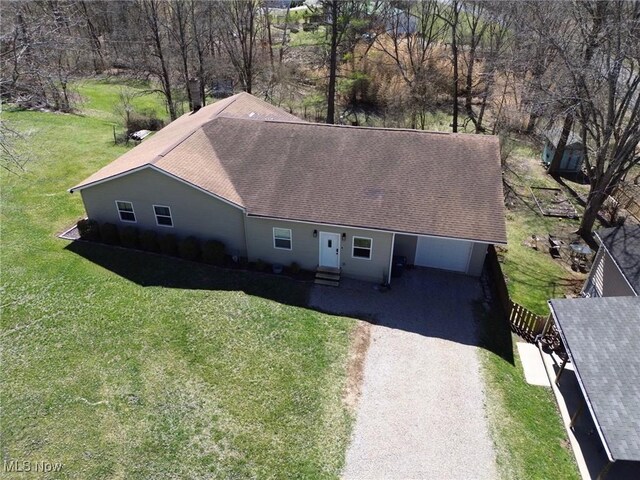 drone / aerial view