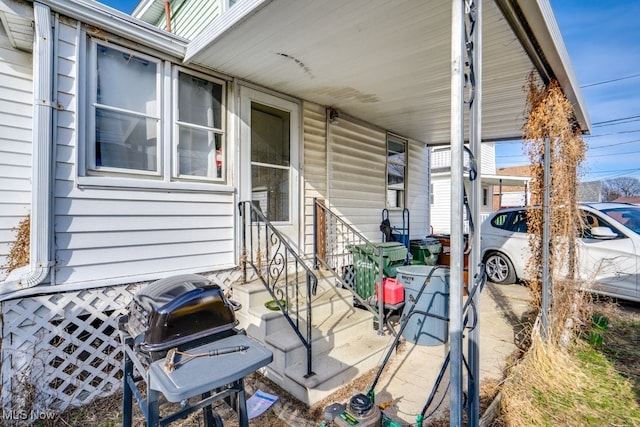 7115 Laverne Ave, Parma, OH 44129 - exterior space featuring area for grilling
