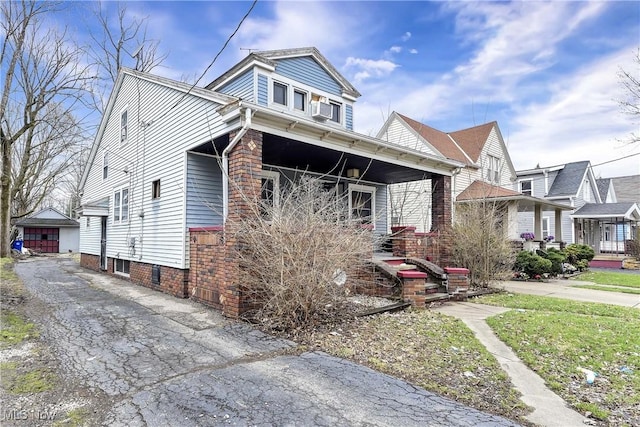 3716 E 52nd St, Cleveland, OH 44105 - view of front of home featuring cooling unit