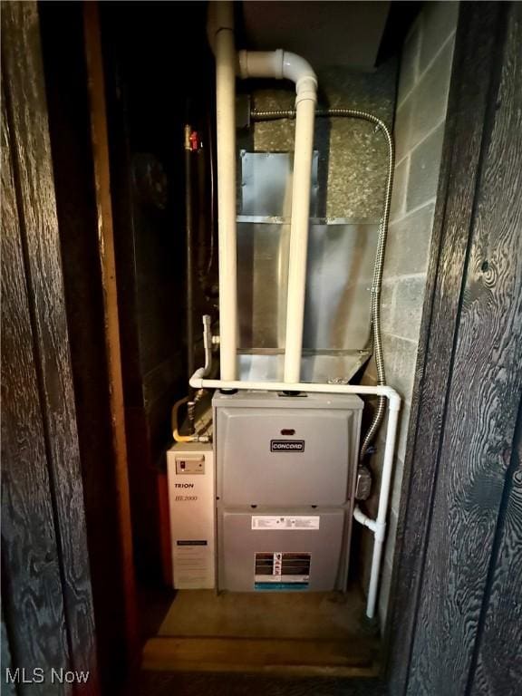 view of utility room