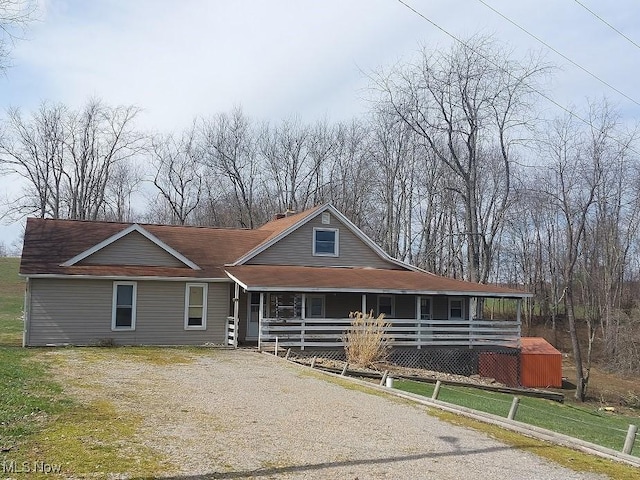 87478 Sinfield Rd, Hopedale, OH 43976 - view of front of property featuring a porch