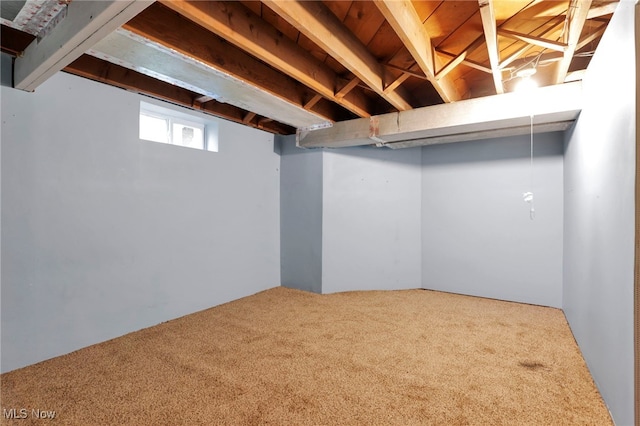 507 Beacon Rd, Newark, OH 43055 - basement featuring carpet flooring