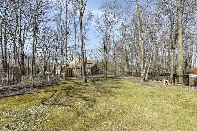 21242 Jonathan Dr, Strongsville, OH 44149 - view of yard with fence
