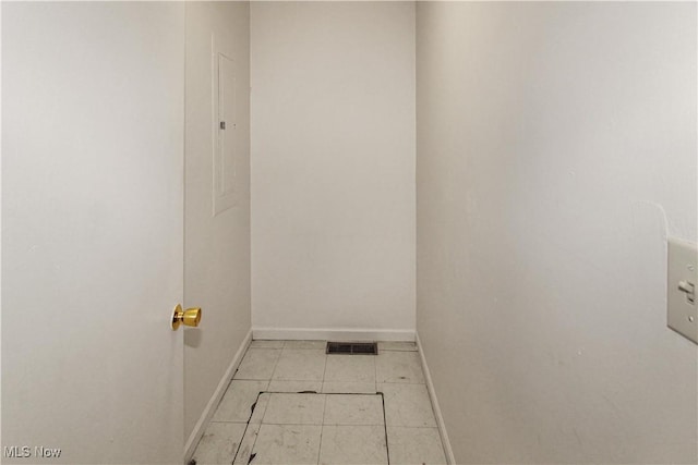 424 Short Prt, Clinton, OH 43452 - interior space with baseboards, visible vents, and light tile patterned floors