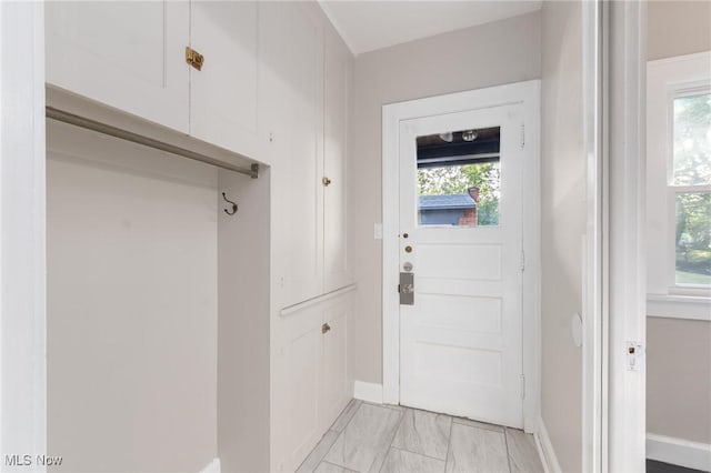 3459 Helen Rd, Shaker Heights, OH 44122 - doorway featuring baseboards