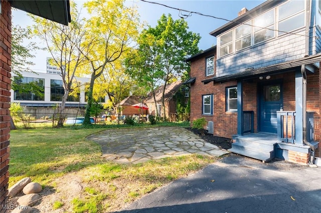 3459 Helen Rd, Shaker Heights, OH 44122 - view of yard featuring fence and a patio area