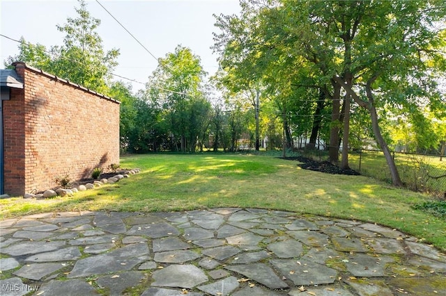 3459 Helen Rd, Shaker Heights, OH 44122 - view of yard with a patio and fence