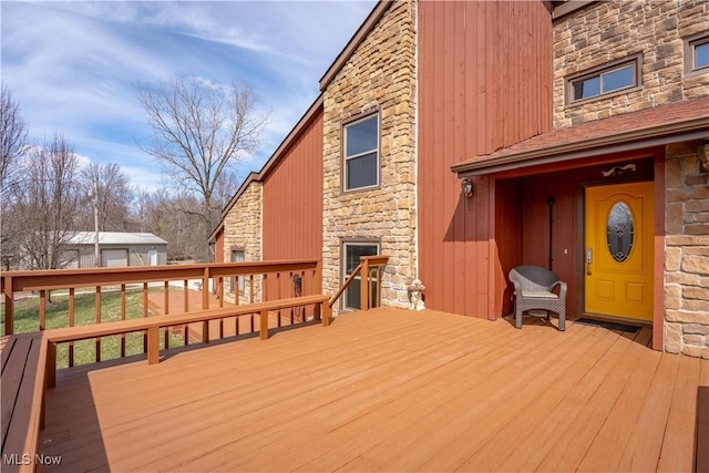3871 Foskett Rd, Medina, OH 44256 - view of deck