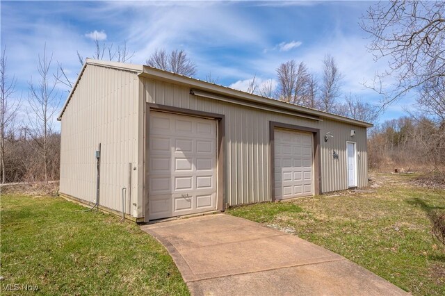 3871 Foskett Rd, Medina, OH 44256 - view of detached garage