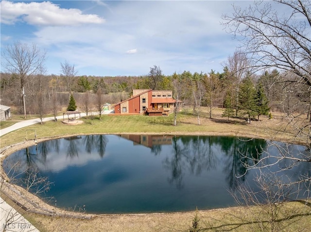 3871 Foskett Rd, Medina, OH 44256 - property view of water featuring a view of trees