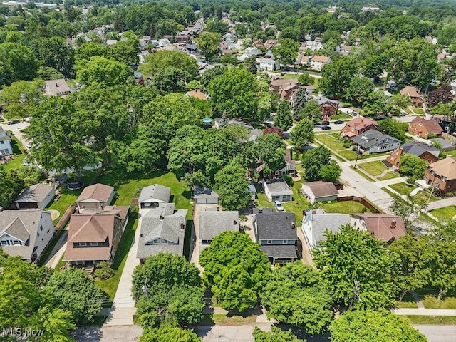 3596 W 155th St, Cleveland, OH 44111 - aerial overview of property's location with nearby suburban area