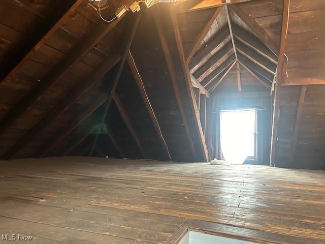 252 W Summit St, Alliance, OH 44601 - view of unfinished attic