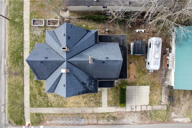 drone / aerial view