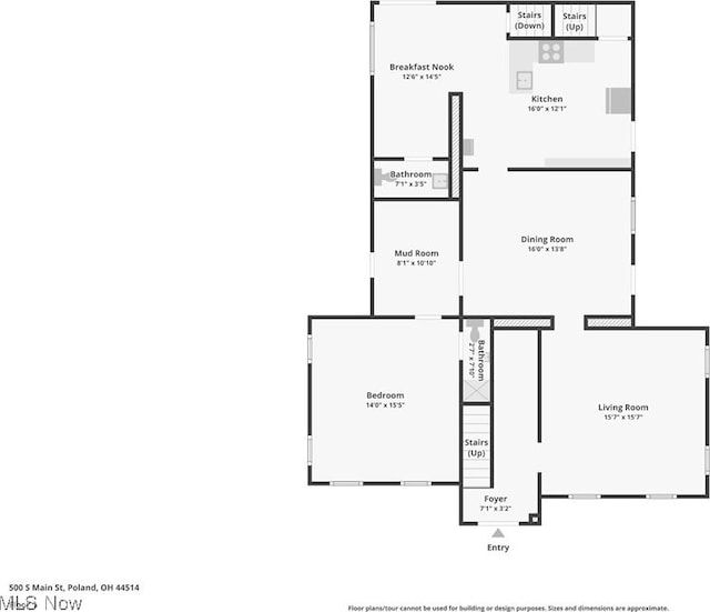 500 S Main St, Poland, OH 44514 - view of layout