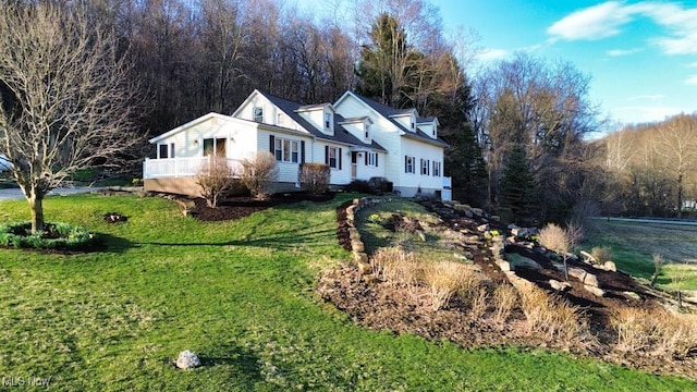 26949 County Road 25, Warsaw, OH 43844 - cape cod house featuring a front lawn