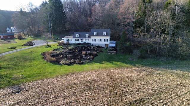 26949 County Road 25, Warsaw, OH 43844 - drone / aerial view with a forest view
